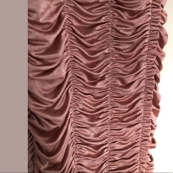 NEW FREE PEOPLE RUCHED BODYCON MINI DRESS - Picture 6 of 6